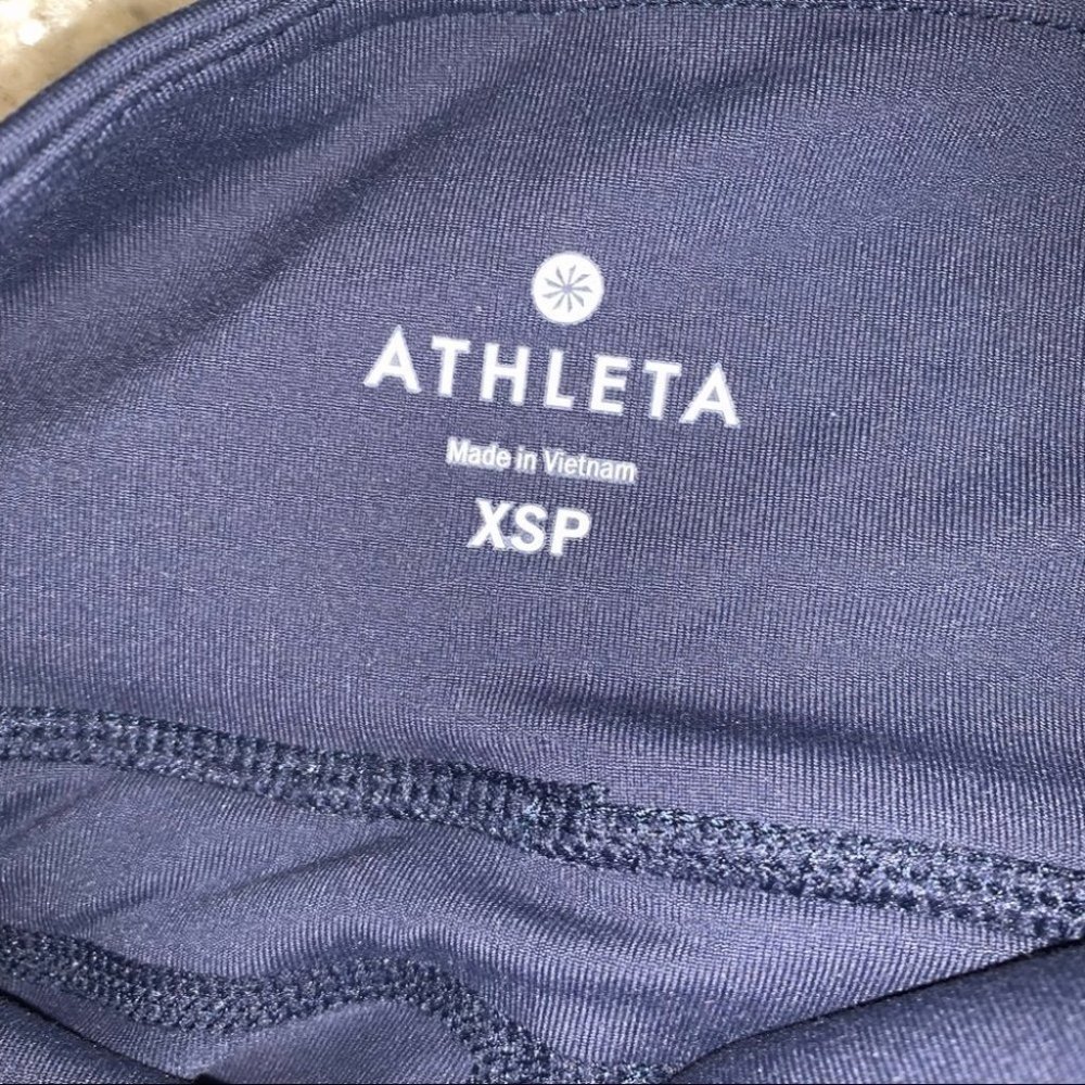 Athleta Straight‎ Up Pant XS Navy Power Pilayo - Picture 8 of 10